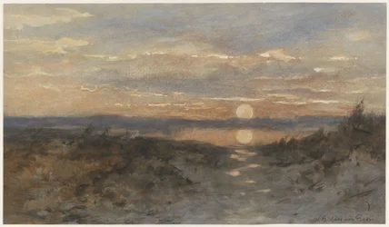 Landscape with Sunset